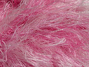 Long Eyelash Colorful Beyaz Pembe