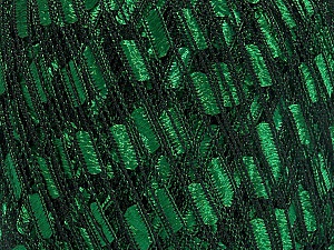 Ladder Green Black Trellis