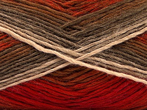 Rainbow Red Khaki Burgundy Brown Beige