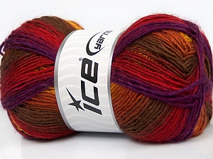 Rainbow Red Purple Gold Copper Brown