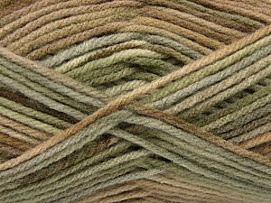 Sale Self-Striping Khaki Shades Brown Shades self-striping