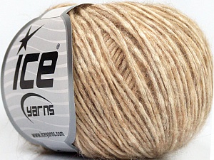 Alpaca Cotton White Beige