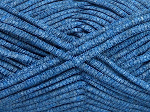 Tube Cotton Worsted Mavi