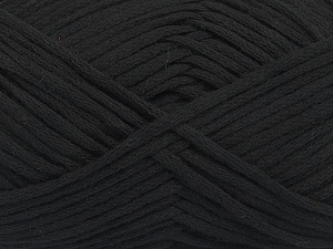 Tube Cotton Worsted Black