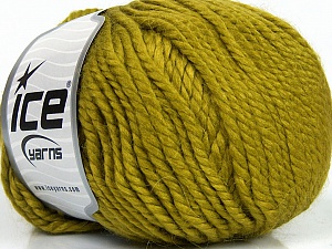 Alpaca Bulky Olive Green