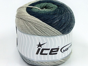 Cakes Chain Teal Navy Grey