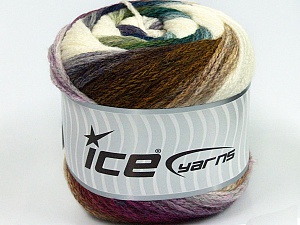 Cakes Chain White Purple Green Blue