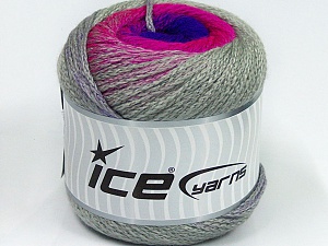 Cakes Chain Purple Grey Fuchsia