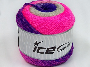 Cakes Chain Purple Pink Grey