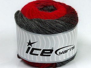 Cakes Chain Red Grey Shades