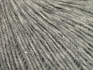 Lüks İplik Light Grey Melange Cashmere