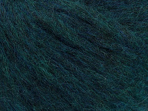 Sale Luxury-Premium Teal Mohair - Merino Wool