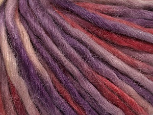 Lüks İplik Somon Pembe Leylak Natural Yarn