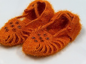 Bootees Orange