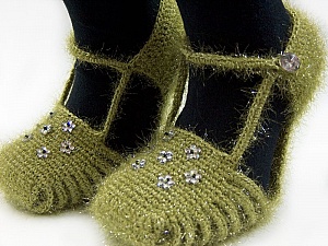 Bootees Green