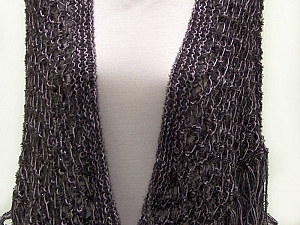 Shawl Lilac, Black