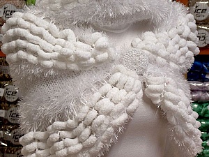 Scarf - Hat Set White