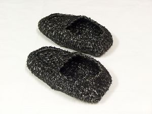 Gri Siyah Bootees