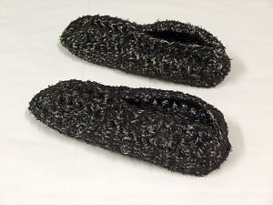 Gri Siyah Bootees
