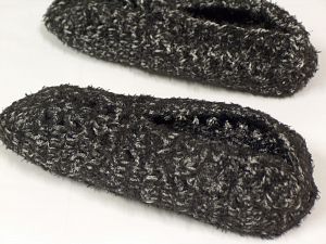 Gri Siyah Bootees