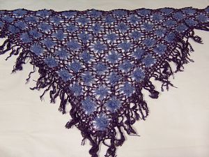 Çok renkli Shawl