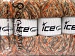 Print Sock Turuncu Gri Krem Kahverengi C