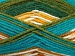 Favorite Ethnic White Turquoise Green Shades Gold B