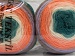 Cakes Wool DK Teal, Lilac, Orange Shades, White C
