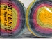 Cakes Wool DK Yellow, Light Green, Pink, Lilac, Navy C