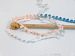 Boucleron Chain Light Salmon, Blue, White B