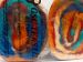 Cakes Fluffy Orange Shades, Turquoise Shades, Red C