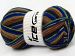 Smart Sock Brown Shades, Blue, Green, Black B