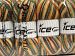 Smart Sock Green Shades, Copper, Gold, Cream D
