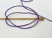 Macrame Cotton Koyu mor B