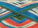 Multicolor Sock Turkuaz Somon Yeşil Krem Mavi A