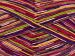 Multicolor Sock Sarı Mor Pembe tonları Yeşil A