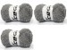 Natural Cotton Paillette Gri C