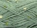 Natural Cotton Light Paillette Water Green A