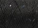 Macrame Glitz Paillette Siyah A