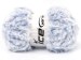 Bunny Fur Blue, White
