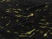 Natural Cotton Paillette Black, Gold