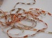 Ladder Khaki, Orange, Cream A