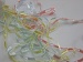 Ladder Turquoise, Yellow, Light Pink A