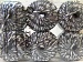 Ladder White Black Trellis C