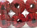 Ladder Red Black Trellis C