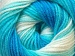 Baby Batik White Turquoise Shades A