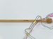 Ladder Yellow White Pink Blue Trellis B