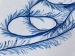 Eyelash 100gr Solid, Blue A