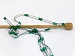Ladder Green Black Trellis B