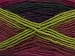 Rainbow Purple Green Burgundy Black A